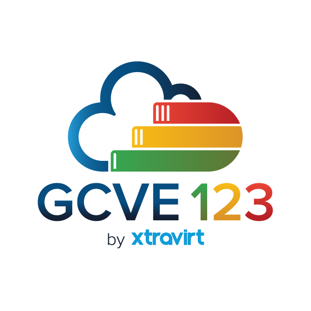 Gcve 123 Logo Vertical Lockup On Light