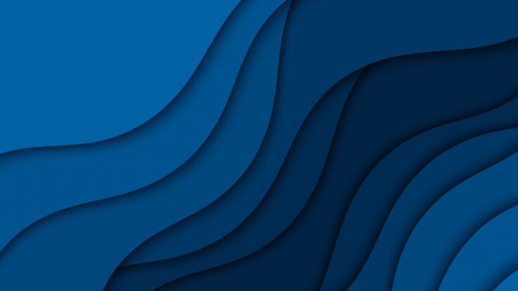 Abstract Illustration With Waves Curve Lines
